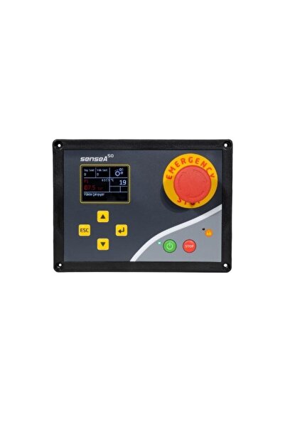 50 Vidalı Kompresör Kontrol Paneli PLC