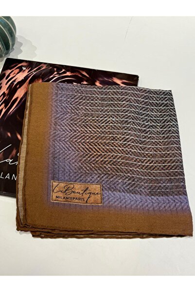 La Boutique Eşarp La Boutique Güz/Yaz Serinliği Desenli Eşarp