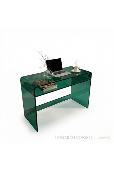 TUVA MONARCH CONSORT | Pleksi Çalışma Masası & Konsol & Dresuar | Modern Akri...