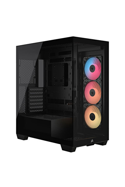 Corsair 3500X RS-R Siyah 3x120mm ARGB Fan Temperli Cam Mid Tower E-ATX Gaming...