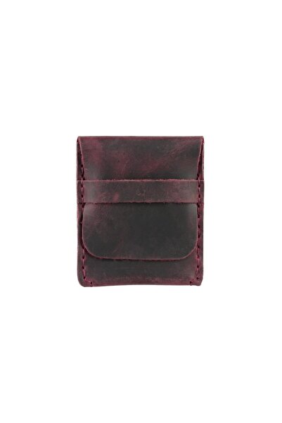 Dopar Crazy جلد حامل بطاقات – مصنوع من الجلد الطبيعي المدهون بالزيت جلد، ذو م...