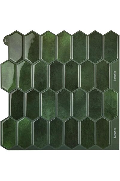 WoStick Placă autoadezivă 3D cu romb, 10 foi de plăci autoadezive pentru pere...