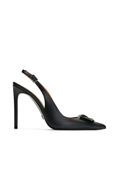 Jabotter Bellagio Deri 10 Cm Stiletto