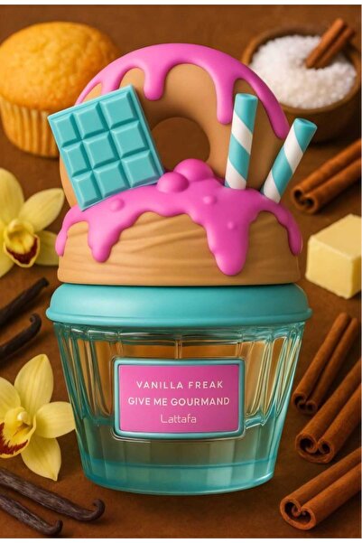 lattafaa Give Me Gourmand Vanilla Freak 75ml, Unisex Eau de Parfum