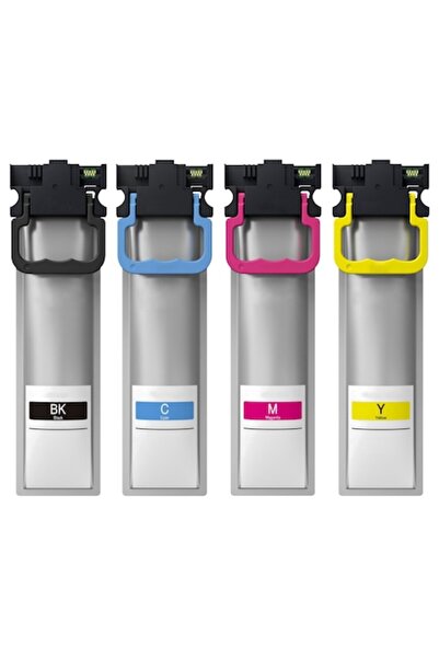 Propart Set de 4 cartușe de cerneală T11C Negru, 3000 pagini Cyan, Magenta, G...