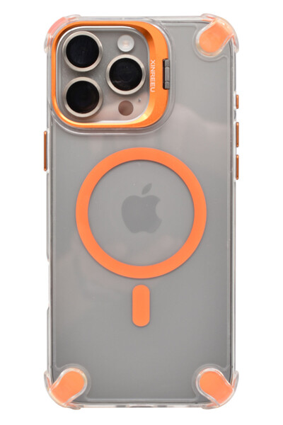 VERTEK Magnetic Metal Camera Stand Case, Corner Bump, for iPhone 13 Pro Max -...