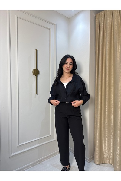 Fast Perry Düşük omuz tensel gömlek