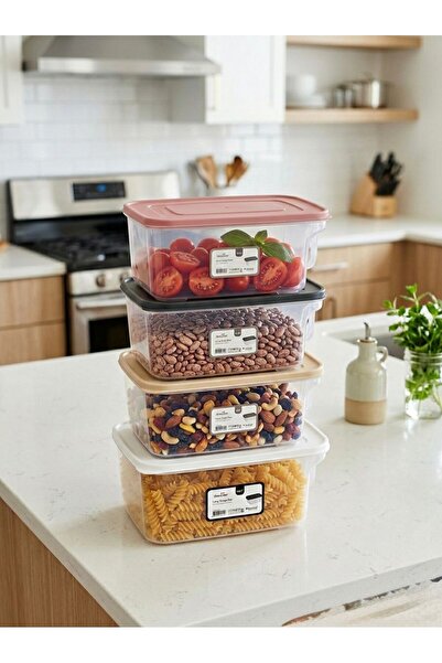 cook&kitchen Carrier Saklama Kabı 4'lü 2,6 lt