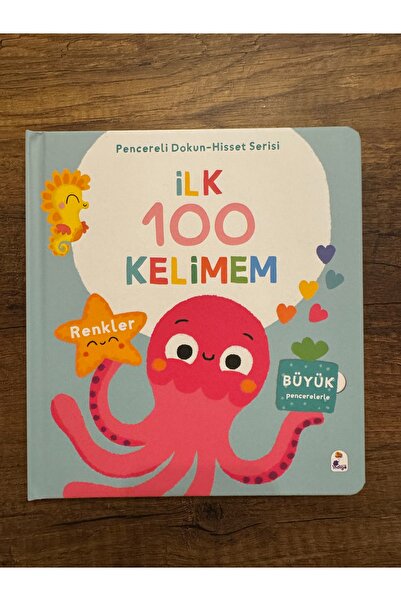İndigo Kitap İndigo Çocuk İlk 100 Kelimem – Renkler (Pencereli Dokun-Hisset)