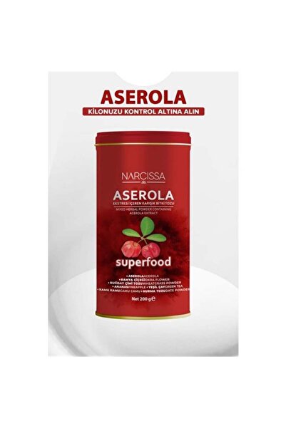 aserola Narcissa Ekstresi Içeren Karışık Bitki Tozu