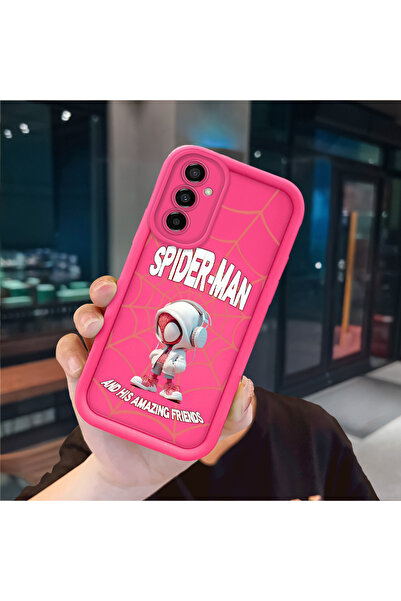 ucuc حافظة سيليكون وردية حمراء متوافقة مع هاتف سامسونج جالاكسي M13/M23، مقاوم...