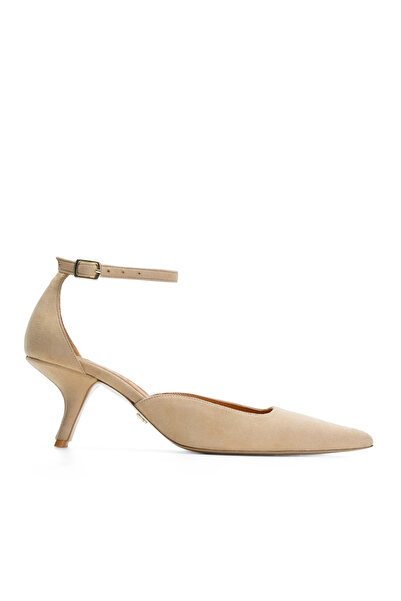 Jabotter Martina Süet 6 Cm Stiletto