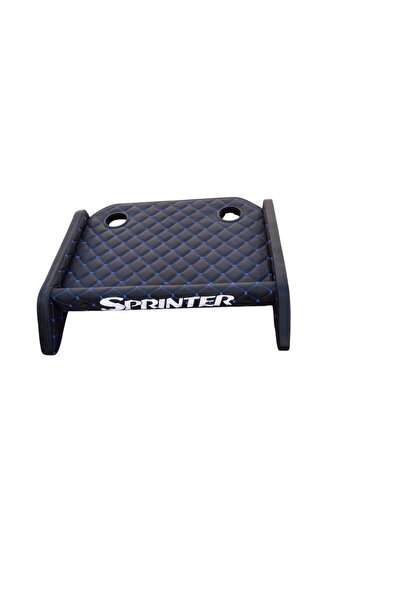Cabina Premium Masa de bord Mercedes Sprinter, 2000-2006, negru cu albastru, ...