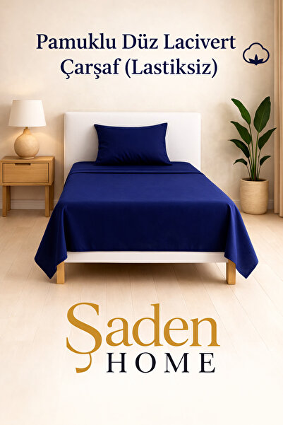 SADEN HOME Pamuk komad jednostruki tamnoplavi automobil Čaršav x 240 cm