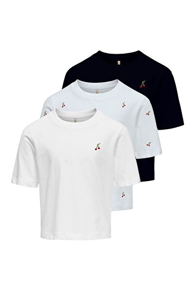 Kids Only T-Shirt REX KETTY Kurzarmshirt 3er Pack