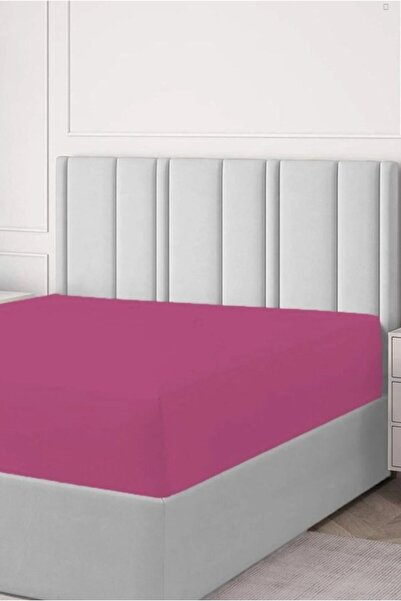 Ephemeris Pamuk Bračni Elastična (prilagođena) Pamučni džersej Čaršav Fuksija