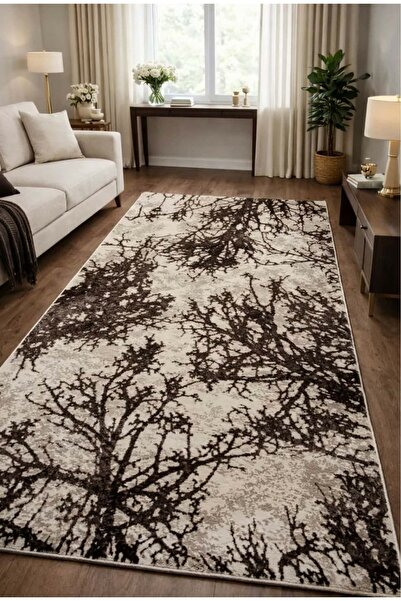 Romania Covor, Safir, Bej, Living, Dormitor, Modern dern 100X200CM