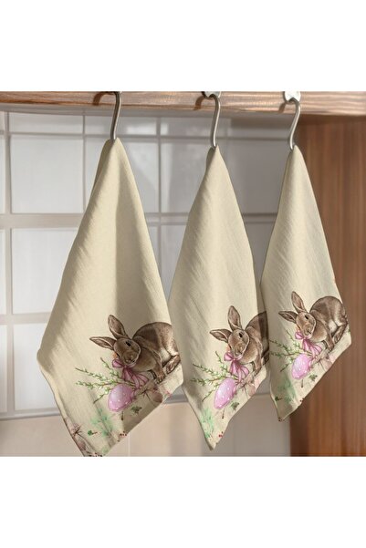 Lenjerii Deosebite Kitchen towel with Easter motifs, 100% Cotton , Maddi