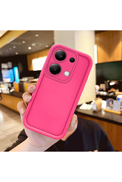 Hontinga For Redmi Note 13 Pro 4g Compatible Silicone Shockproof Simple Rose ...