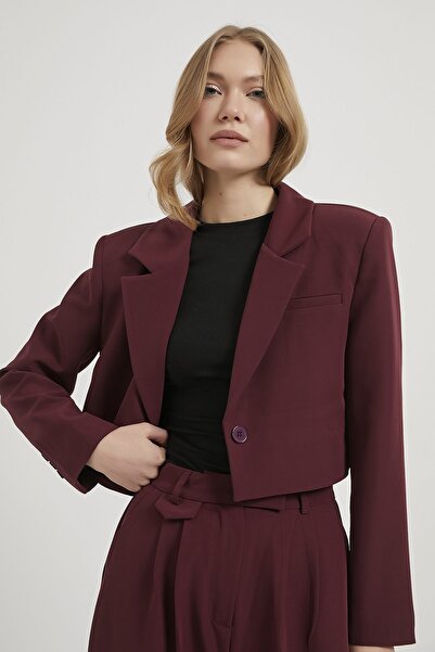 Arma Life ARMALIFE 517 BLAZER SA JEDNIM DUGMETOM Skraćeni kroj ŽENSKA KABANICA