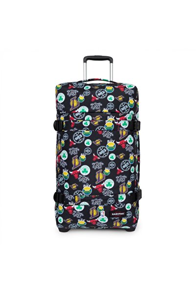 Eastpak X NBA Transit'r L Büyük Boy İki Tekerlekli Valiz