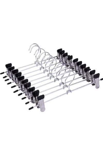 Axroad Mall Set de 10 agățători cu cleme