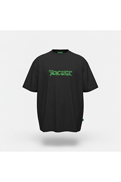 logo siyah T-Shirt