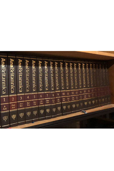 Kişisel Yayınlar Ana Britannica 22 Cilt Genel Kültür Ansiklopedisi DERİ CİLTL...