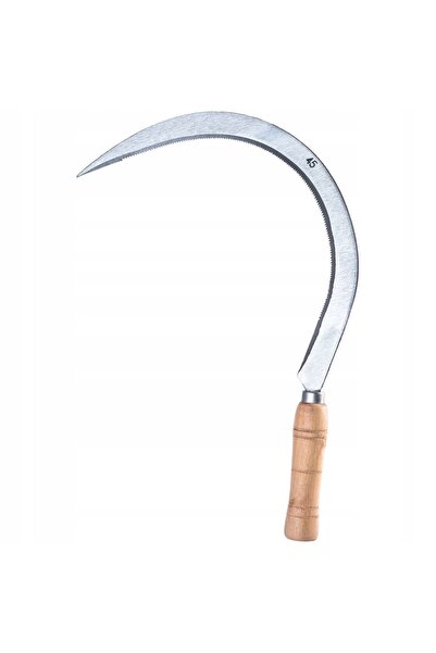 KADAX Cuțit de mână tip seceră pentru tunderea buruienilor și ascuțitului, 45 cm