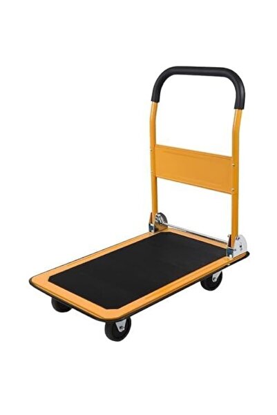 WDA Transport Trolley 300 kg Folding Trolley with Wheels 360° Folding Handlin...