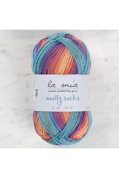 La Mia Yarn La Mia vunene čarape mramorirane pređe za čarape - L07