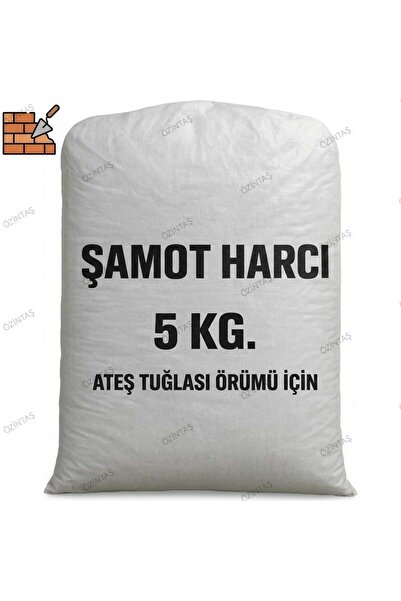 ÇAYTAŞ Şamot Harcı Ateş Tuğla Örüm Harcı 5 KG