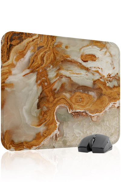 mousepad bastir Πολύχρωμο μαρμάρινο Αντιολισθητικό ραμμένο λαστιχένιο mousepa...