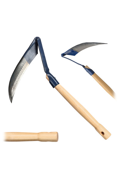 KADAX Coase manuale de grădină 50cm, pentru buruieni, cereale, puternice, pen...