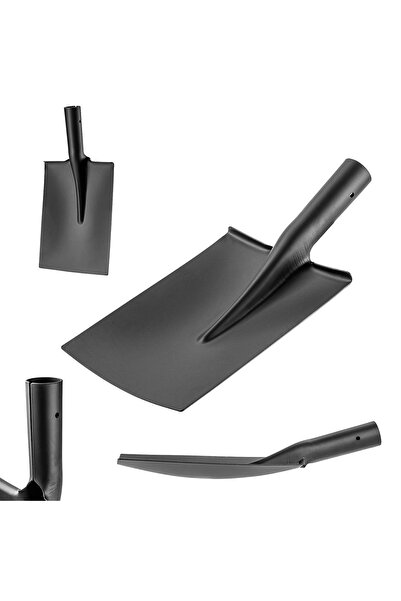 KADAX Lopată de grădină dreaptă, fără mâner, 20 cm, oțel rezistent