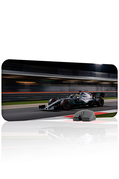 mousepad bastir لوحة ماوس الألعاب المطاطية F1 مانع للانزلاق V5 - 70x30 XL لوح...