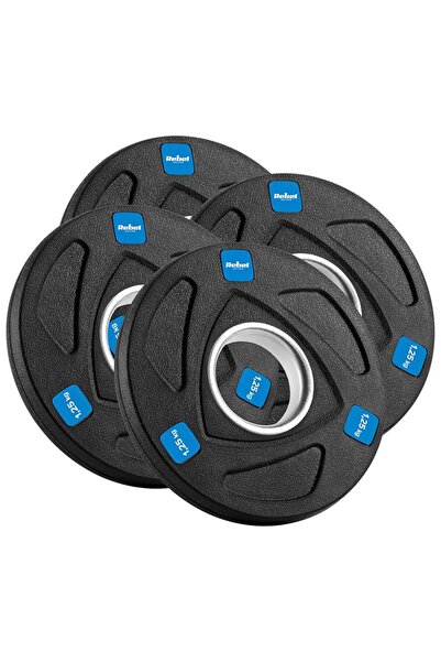 Rebel Σετ δίσκων Active Olympic RBA-2107, 4 x 1,25kg, 51mm (Μαύρο)