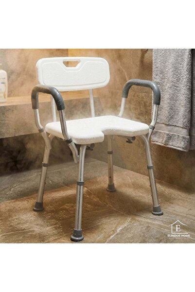 Elindor ® Bathtub and Shower Seat, Maximum Supported Weight 150 kg, 40 × 53 ×...