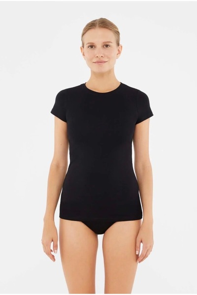 Dagi Kadın Basic Kısa Kol Atlet – Yumuşak & Esnek Günlük İç Giyim Üst