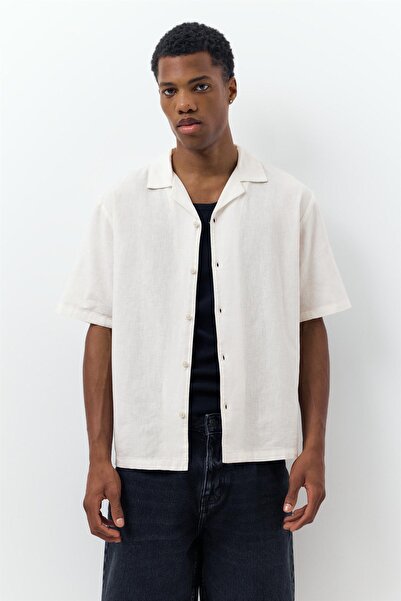Pull & Bear Keten kısa kollu gömlek