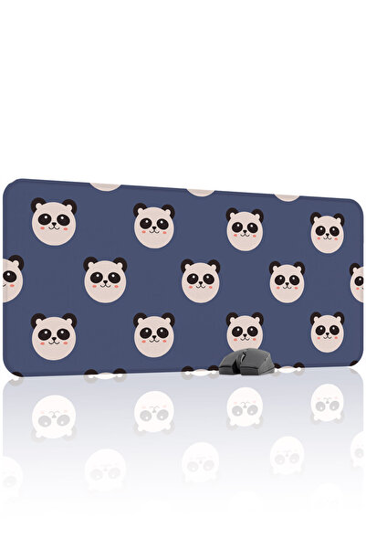 mousepad bastir لوحة ماوس الألعاب المطاطية المخيطة من باندا مانع للانزلاق V4 ...