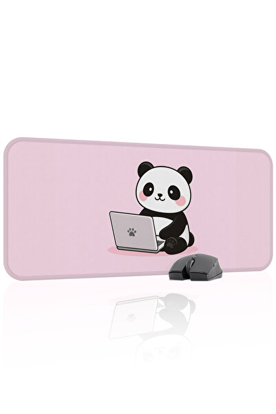 mousepad bastir Panda Αντιολισθητικό Ραμμένο λαστιχένιο mousepad για gaming V...
