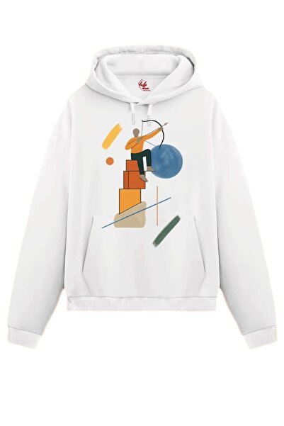 Rabona Fashion Geometric Target Sweatshirt / Hoodie (Optional)