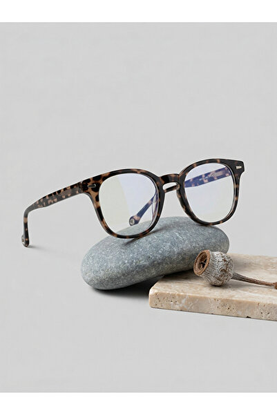 VEGA EYEWEAR Bugg Siyah Köşegen Unisex 48 Ekartman Trend Mavi Işık Korumalı G...