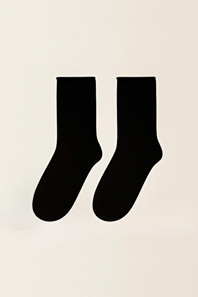 BONY SOCKS Erkek New Harold Bambu Lastiksiz Soket Çorap Siyah