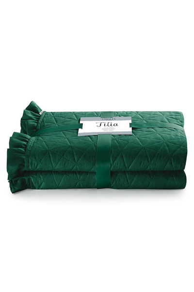 Amelia Home Microfiber quilted bedspread, Tilia, 70 g/m2, 170x210 cm, Green