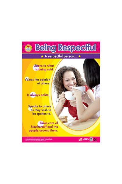 123Publishing House الاحترام - لوحة جدارية باللغة الإنجليزية