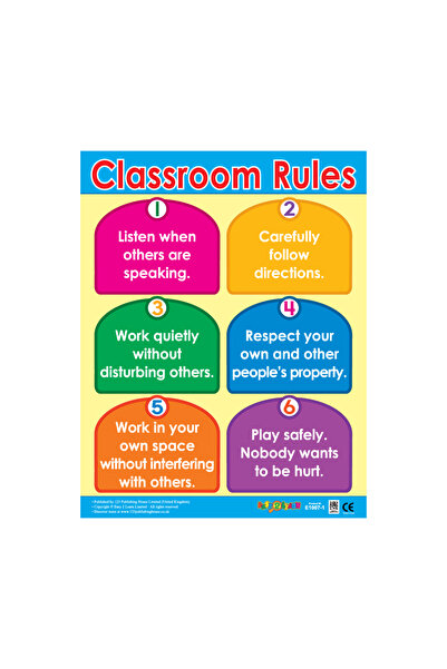 123Publishing House اجعل توقعات الفصل الدراسي واضحة باستخدام مخطط قواعد الفصل...