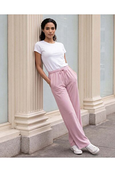 REDTAG بنطال رياضي نسائي وردي