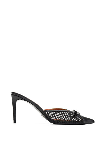 Jabotter Ravello Deri 8 Cm Topuklu Terlik